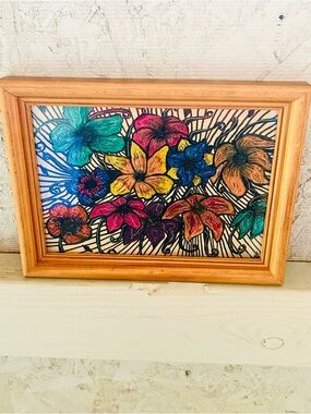 Framed 5x7 Original Micron Pen Art
“Dancing Spring”